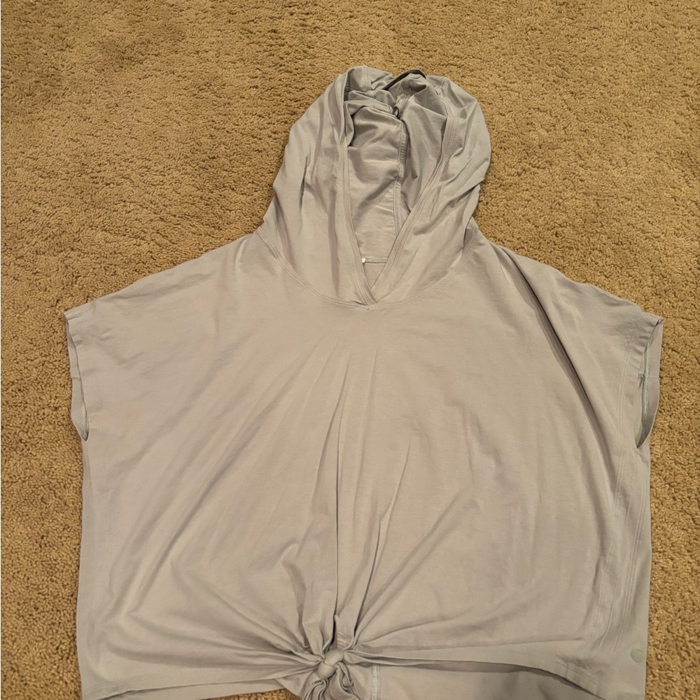 lululemon athletica Light Green Hooded Sweatshirt